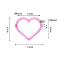 thumbnail image 1 of Upgraded Heart Pancake Reusable Kitchen Tools Silicone Molds 2 Optional W, 1 of 3