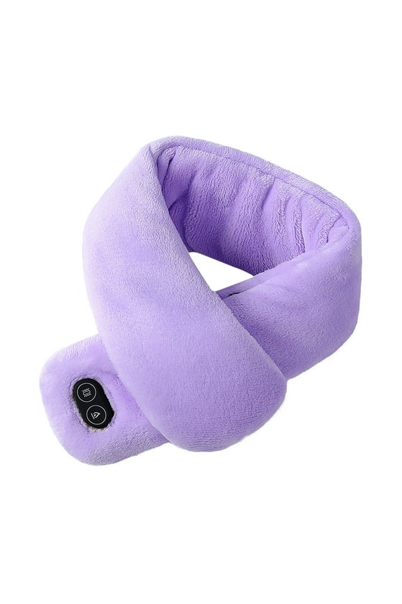 Upgraded Heated Scarf with Massage Function USB Heat Shawl Warm Neck Wrap for Men and Women Comfortable and Cozy Heating Solution for Cold Weather
