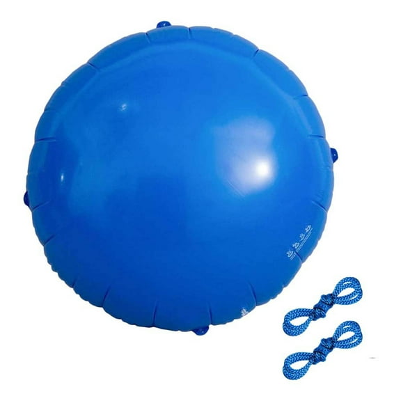 Upgraded Heavy Duty Pool Pillows: 5x5 Ft 0.5mm PVC Cold-Resistant Inflatable Air for Above Ground Winterizing Closing （1PC Air Pillow + 2PCS Rope）