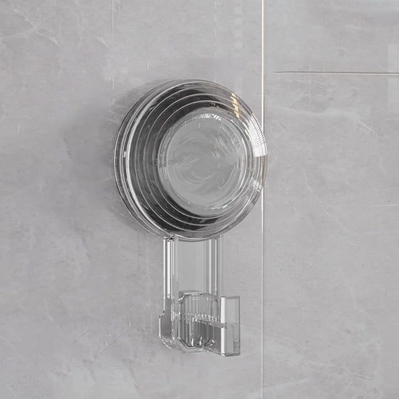 Upgraded Heavy Duty Vacuum Suction Cup Hooks Removable Hanging Solutions for Bathroom Kitchen Glass Doors Windows Shower Organization