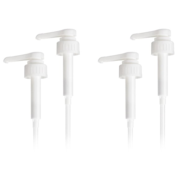 Upgraded High-Output Gallon Pump Dispenser, 4pcs Heavy-Duty Leak Proof Large Resin Pump Dispenser 10CC