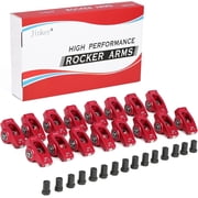 Jinkey  High Performance 2024-T6 Aluminum Rocker Arms, 1.6 Ratio, 3/8" Studs   Fits Chevy SBC 350 V8 Engine Part #11350011