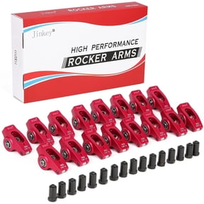 Jinkey® High Performance 2024-T6 Aluminum Rocker Arms, 1.6 Ratio, 7/16" Studs – Fits Ford SBF 302 V8 Engine (Part #11302111)