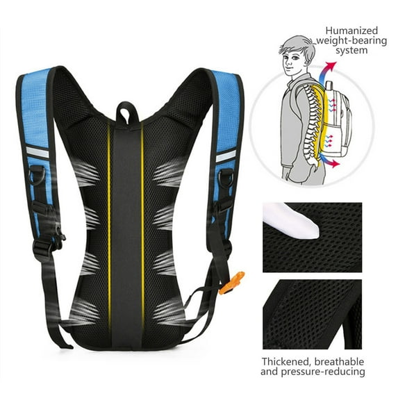 Upgraded Hydration Backpack Hydration Pack Water Backpack For Hiking Running Biking Road Runner Hydropack Backpack Climbing A
