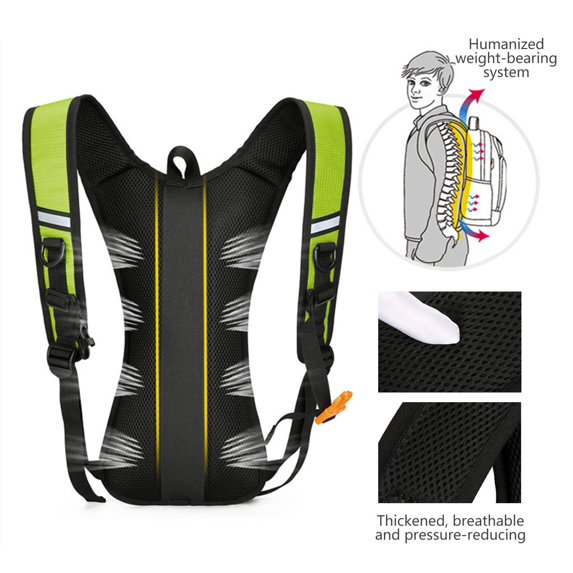 Upgraded Hydration Backpack Hydration Pack Water Backpack For Hiking Running Biking Road Runner Hydropack Backpack Climbing C