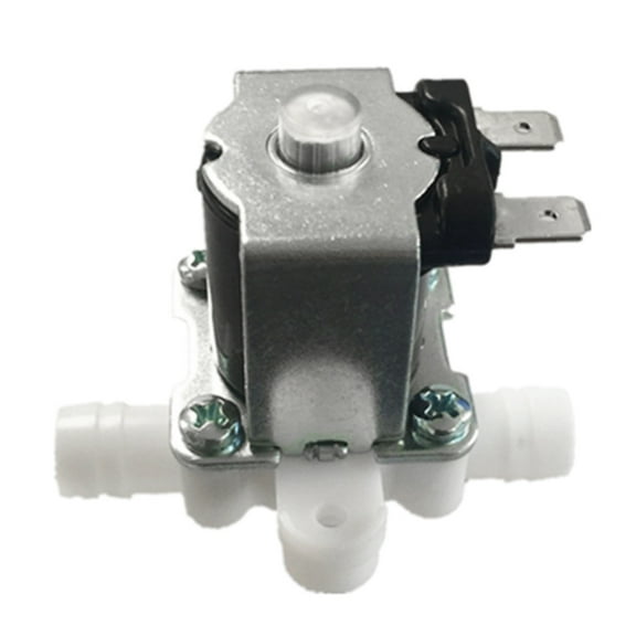 Upgraded Inlet Feed Water Solenoid Valve Quick Connect Normally Open 12/24V Suitable for Steam-Cooker Water Dispenser