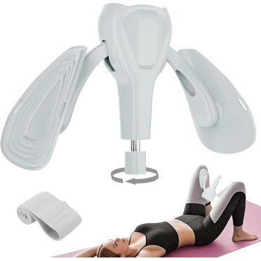 Thigh Master Inner Thigh Exerciser 0-77 Lbs Adjustable Resistance, Thigh Toner With Fixed Leg Straps A Hip Trainer Thigh Master Leg Exerciser