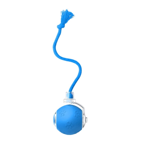 Upgraded Interactive Pet Toy Automatic Motion Activated Rolling with Elastic Tail Exercise for Indoor Cats and Dogs