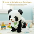 thumbnail image 1 of Upgraded Interactive Robotic Pandas With Touch Sensor Voice Mimic Realistic Licking Motion Sounds Includes Leash Remote Lifelike Toy For Kids, 1 of 7
