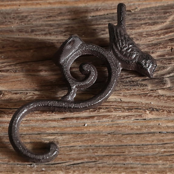 Upgraded Iron Birds Hook Village Style Fence Decoration Practical Hook M