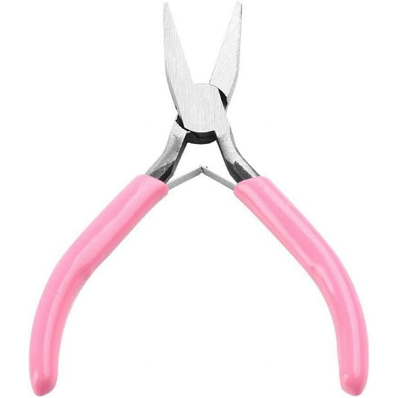 Upgraded Jewelry Plier Jewelry Making Plier High Carbon Steel Mini Pliers Wire Cutters for Jewelry Making Craft Plier Flat-Nose Pliers Mini Precision Plier Used for DIY Jewelry Making