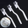 thumbnail image 1 of Upgraded Kitchen Brush Right Angle Bottle Bathroom Brush For Sink Household Pot Pan Corners Tile Lines Cleaning With Stiff Bristles O, 1 of 9