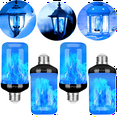 thumbnail image 1 of Toopower LED Flame Light Bulb, 4 Modes Flickering Fire Effect, E26 Base, Glass Lampshade, Halloween Party Decor (4 Pack), 1 of 8