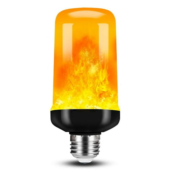 Upgraded LED Flame Light Bulbs, 3 Modes Flickering Light Bulb with Upside Down Effect, E27/E26/B22 Base Fire Bulb for Halloween, Christmas Decorations, Party, Outdoor, Indoor, Home Decor