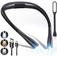 Upgraded LED Neck Reading Light, Book Light for Nighttime Reading, with 3 Colors and 3