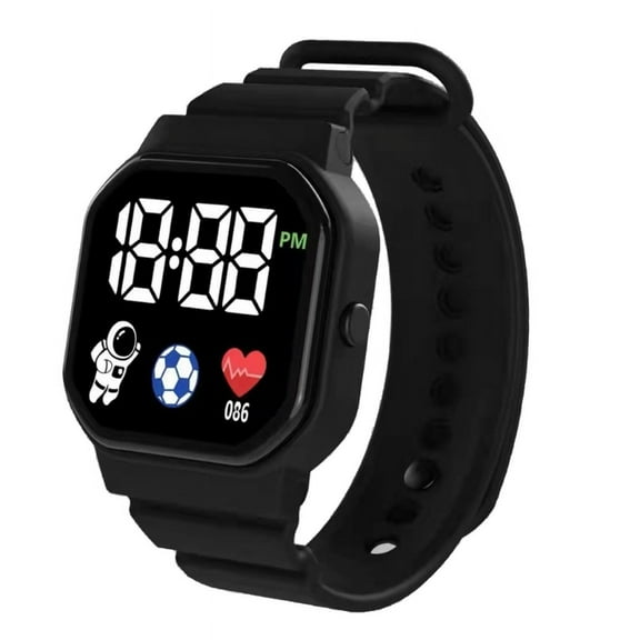 Upgraded LED Watch Battery Powered Electronic Watch Fashion Men & Women Watch