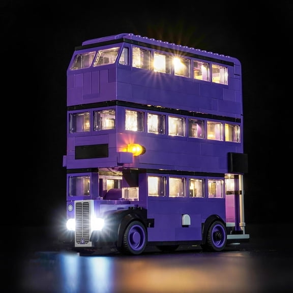Upgraded Led Light Kit Compatible with Lego Knight Bus Adventure Building Set, Lights Decoration Compatible with Lego 76446 (Model Not Included)
