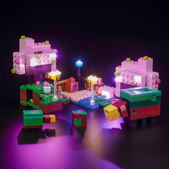 Upgraded Led Light Kit for Lego The Cherry Blossom Garden Building Set, Compatible with Lego 21260, Gift Idea for Adult Builders and Fans (Model Not Included)