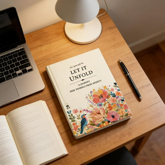 Upgraded Let It Unfold 15-Week Guided Journal For Emotional Healing And Mindful Growth D