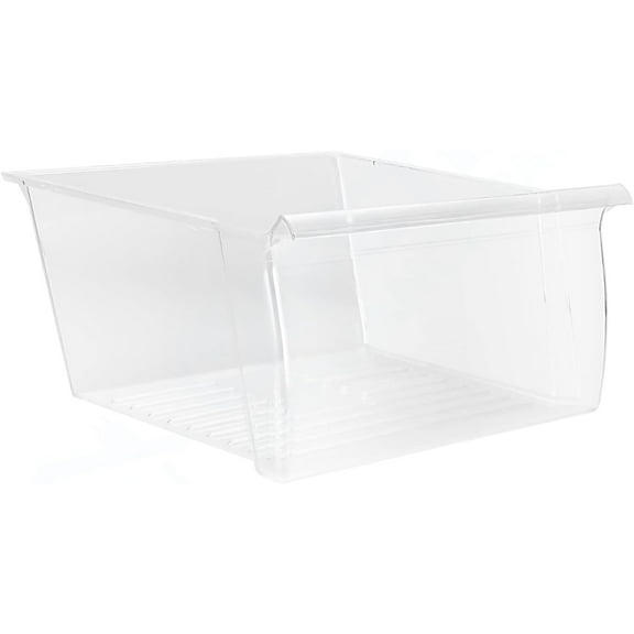 Upgraded Lifetime Appliance Parts 2188661 Crisper Bin (Upper) Compatible with Whirlpool Refrigerator | Fridge Drawers | Kenmore Refrigerator Parts | Whirlpool Shelf Replacement - WP2188661