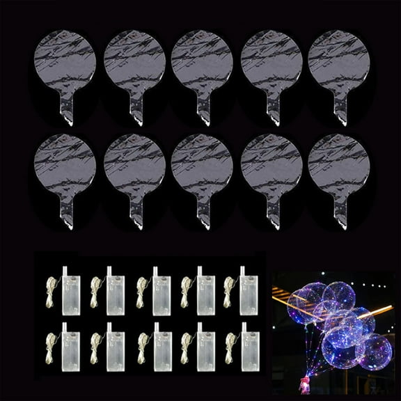 Upgraded Luminous Balloons Ball 24 Inch Colorful Floating Air Balloons Singleton Party Ball J