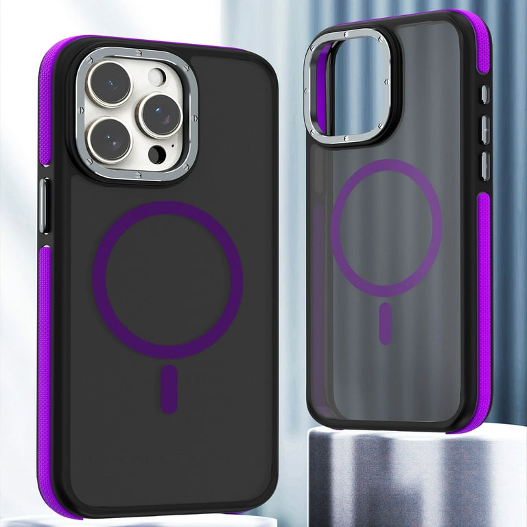 light purple phone case Holographic SQUARE® iPhone Case