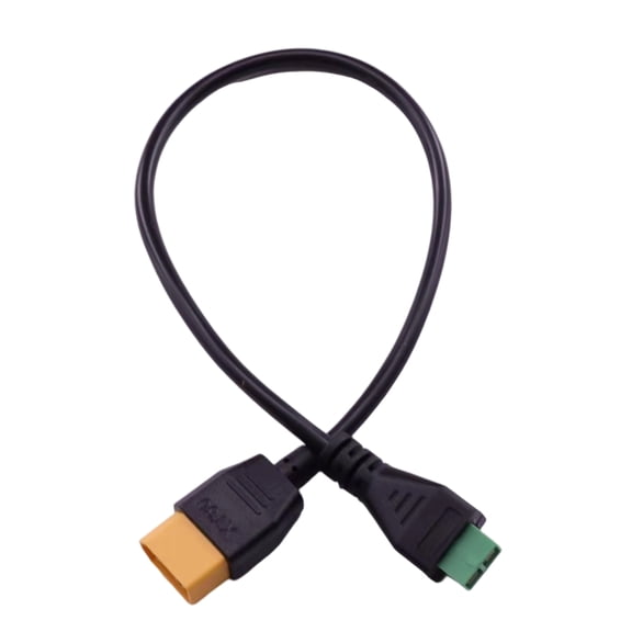 Upgraded Male 2 Pin Solderless Power Cable with Secure Screw Terminals Suitable for Powerful Toy and Solar Systems