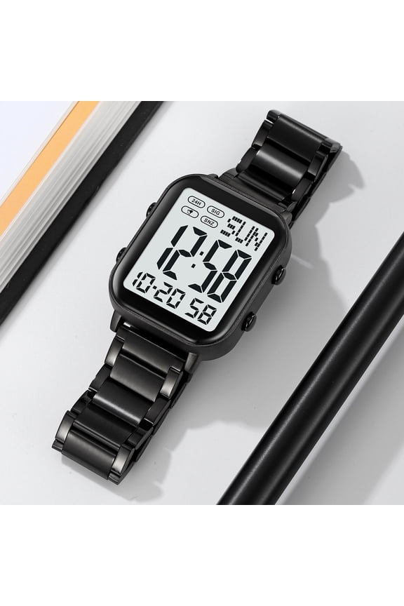 Upgraded Men's Outdoor Sports Digital Watch Waterproof With Luminous Display Suitable For Hiking Camping Running Swimming And Other Sports Z