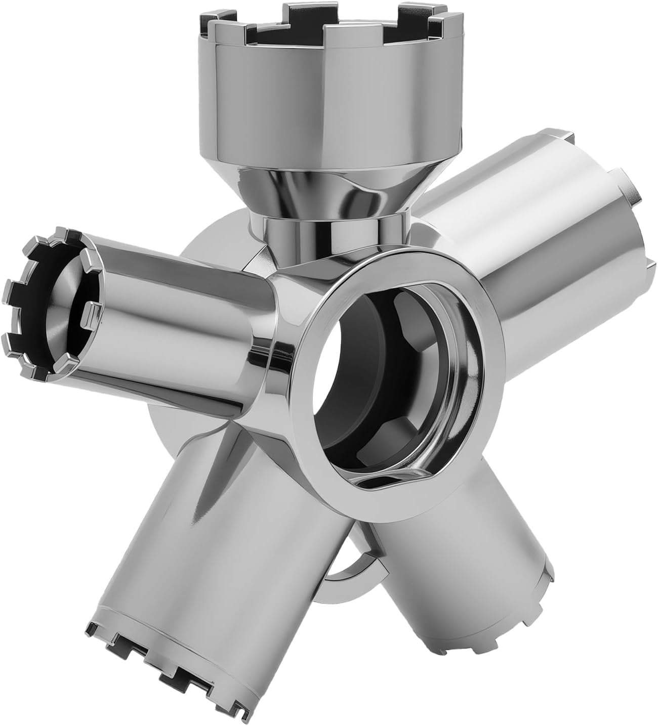 Upgraded Metal 10-in-1 Faucet Aerator Tool - Heavy-Duty Removal Key for M16.5-M28 Sizes Hidden Thread/Housing Aerators Home Plumbing Repair Must-Have