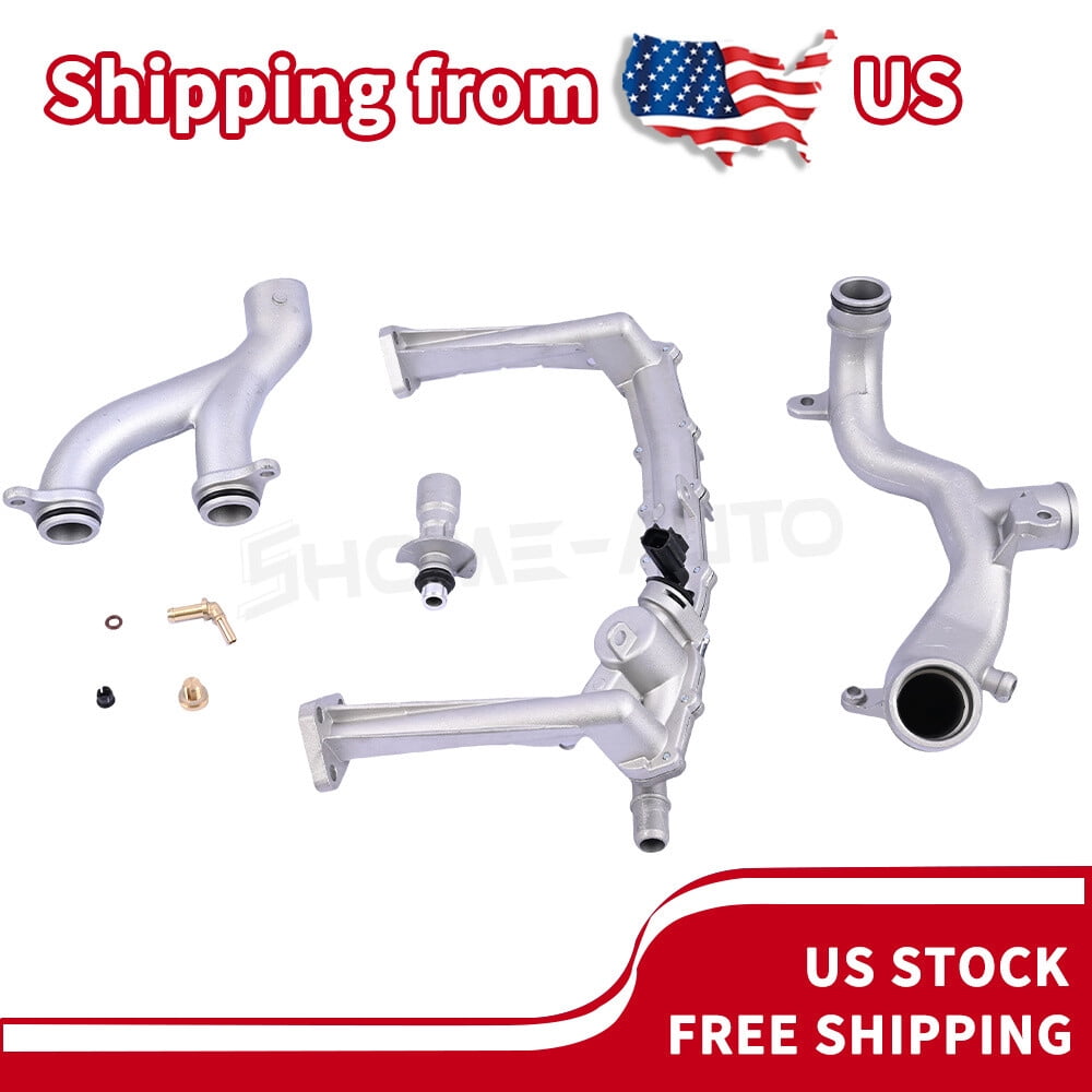 NEW 2024 Upgraded Metal Coolant Water Pipe System Kit 3 0 For Jaguar Xe Xf Xj