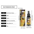 thumbnail image 1 of Upgraded Metal Rust Removal Spray Fast Dissolving Stubborn Rust Free Suitable For Stainless Steel Ironware 30ml O, 1 of 9