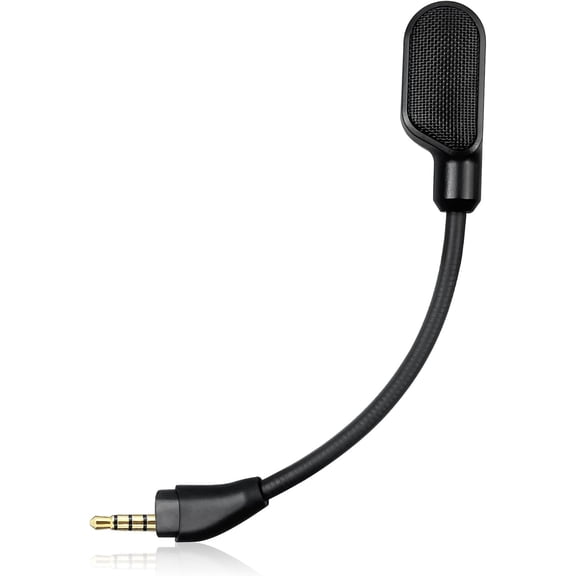 Upgraded Mic Replacement fits for HyperX Cloud III Wired/Wireless Gaming Headphone, Detachable Noise Cancellation Backup Microphone for Crystal Gaming Voice Chat