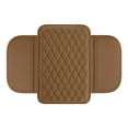 thumbnail image 1 of Upgraded Microfiber Leather Car Armrest Cover with 2 Storage Bags - Universal for Most Vehicles, 1 of 6