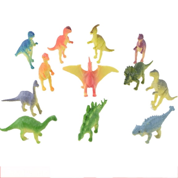 Upgraded Mini Dinosaur Simulation Model Dinosaur Toy Little Dinosaur Children's Toys Realistic Figurines For Play Learning And Collecting Durable And Safe For Kids A