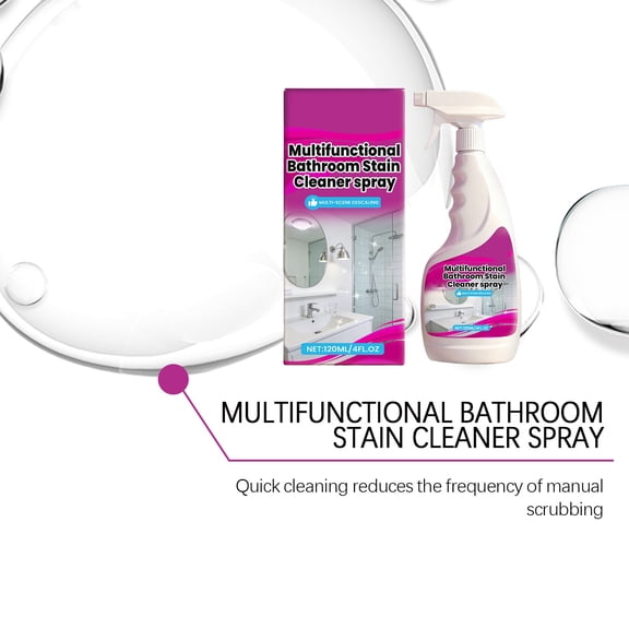Upgraded Multifunctional Bathroom Stain Cleaner Spray 120ml Z
