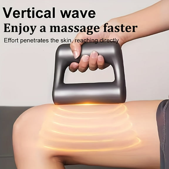 Upgraded Multifunctional Fascia Ring Massager -5 Attachments,5 Modes & Frequencies, Portable with Adjustable Back Strap,for Waist, Legs,Full-Body Relief, Convenient & Perfect Gift for Muscle Recovery