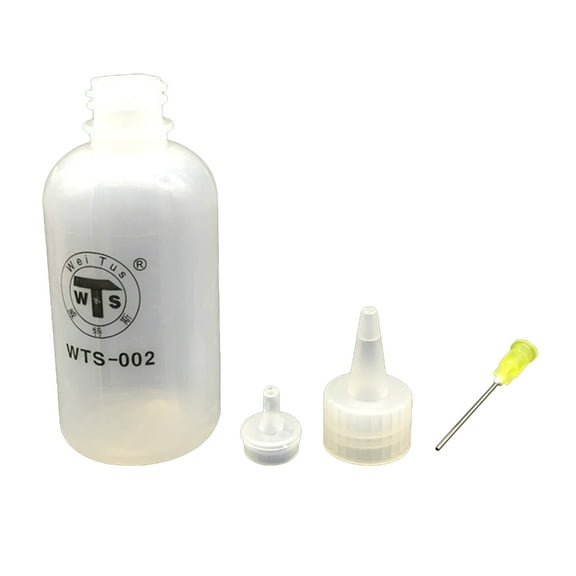 Upgraded Needle Tip Bottle Applicator DIY Quilling Tool Precision Tip Plastic Liquid Dropper Bottle Durable