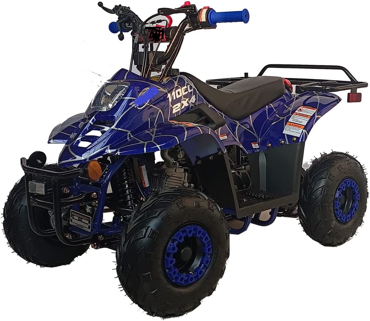 Upgraded New 110cc ATV with matching Rims Quads Youth ATV Quad ATVs 4