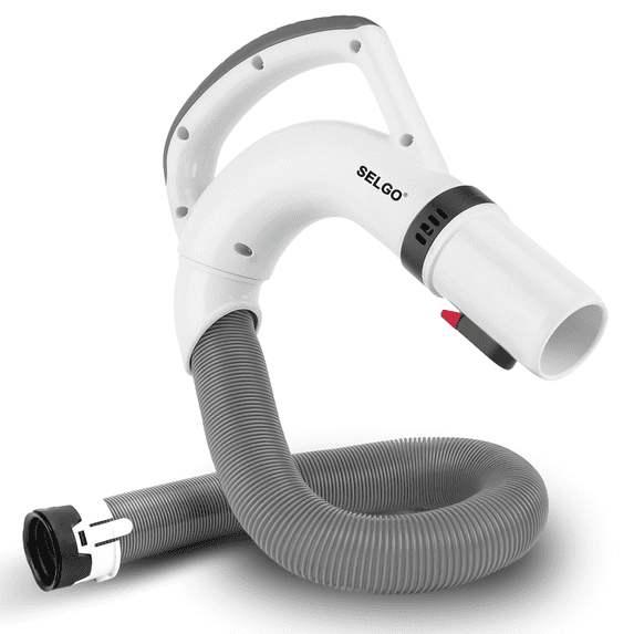 Upgraded OEM Selgo Replacement Hose Handle for Shark Rotator Lift-Away Vacuum NV355 NV355WM NV355WM1 NV356 NV356Q NV356E NV356K NV357 NV358 NV370 UV440 (NV360 NV360K Blue UV550 Gray NV391 Red) 153FFJ