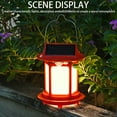 thumbnail image 1 of Upgraded Outdoor Garden Solar Handheld Hanging Lantern, Waterproof Mini Lamp, Home Camping, Courtyard Ambient Light, Red Outdoor Use, 1 of 9