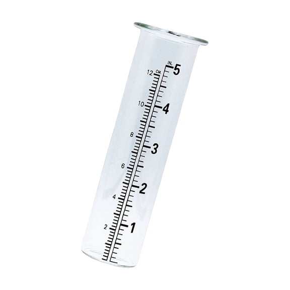 Upgraded Outdoor Rain Gauges Rain Meter Featuring Large Number & Blue Water Effect for Easy Reading & Installation