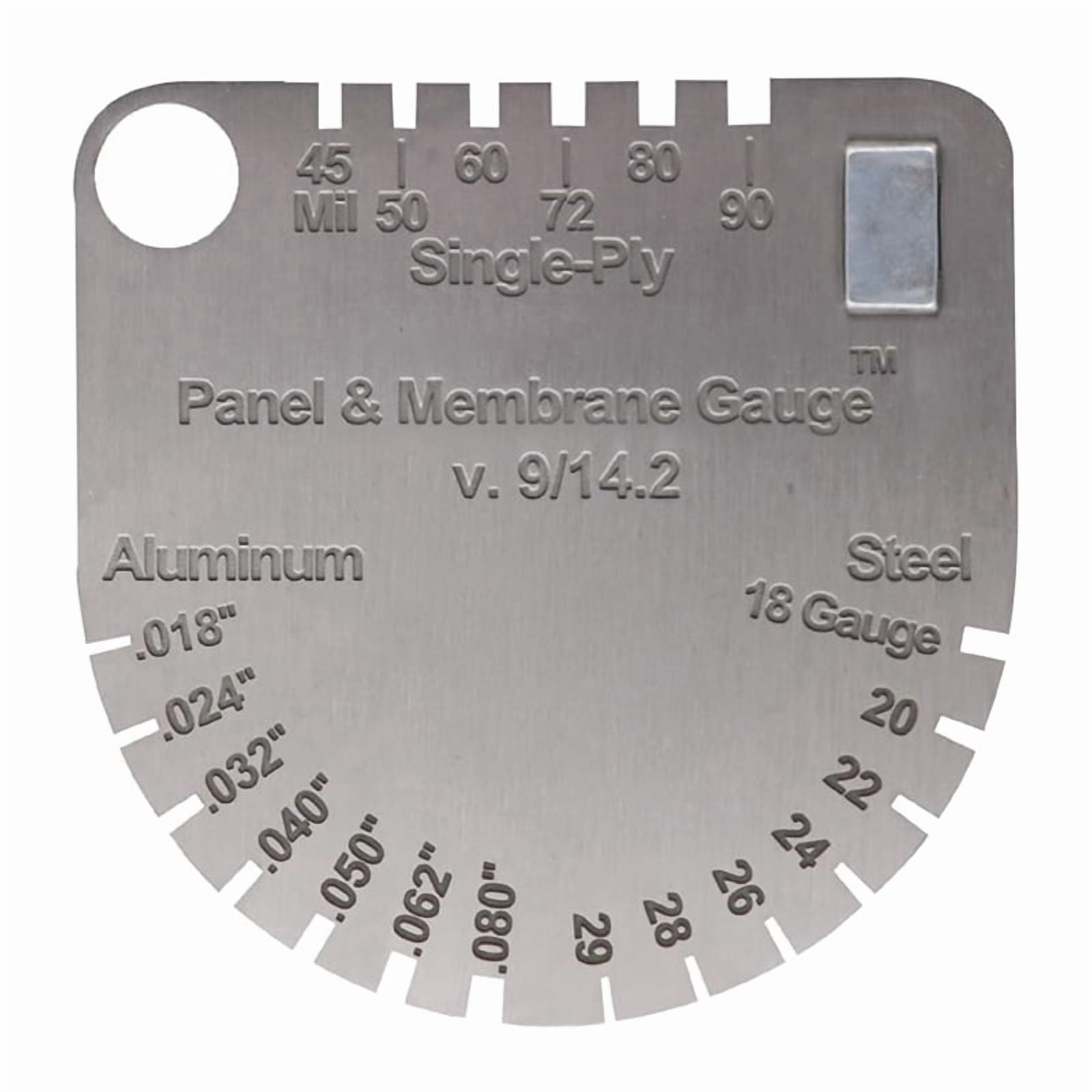 Upgraded Panel & Membrane Gauge Shingle, Replaces Shingle Gauge ...