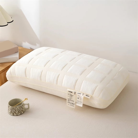 Upgraded Pillow Insert, Fluffy Sleeping Pillow for Home Use, High Elastic Support, Soft Comfortable Texture, Total Weight 900g