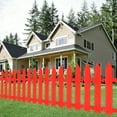 thumbnail image 1 of Upgraded Plastic Garden Fence Picket Fence Edgings For Lawns Flowerbeds Plants Borders Decorative Yard W, 1 of 6