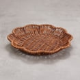 thumbnail image 1 of Upgraded Plastic Imitation Vines Woven Basket Storage Basket Fruit And Vegetable Storage Basket Snack And Candy Tray Bread Basket Multi Functional Storage Tray V, 1 of 7
