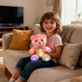 thumbnail image 1 of Upgraded Plush Toy Light-Up Plush Bear Night Light B Valentine's Day Decorations, 1 of 6