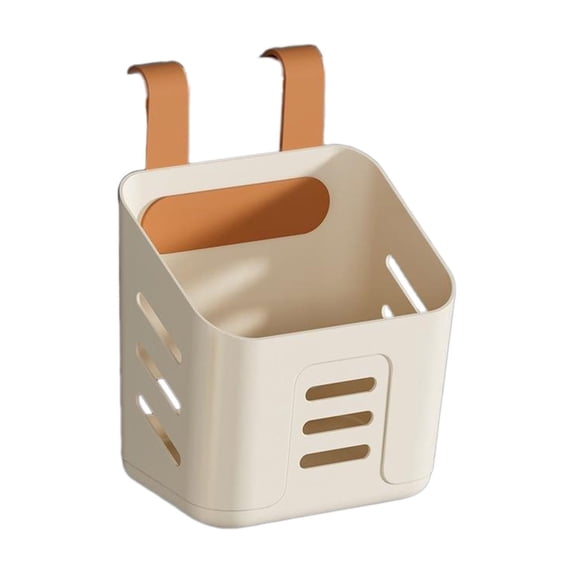 Upgraded Poolside Storage Basket for Drinks, Above Ground Pool Accessories, Swimming Pool Hanging Storage Basket, Fits 3 Inch or Less Top Rail 8" x 4.5" x 5.9" x 4.1" Yellow