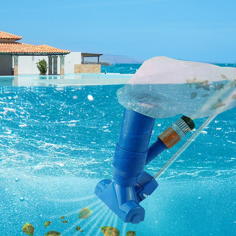 Upgraded Portable Pool Spa Pond Mini Jet Underwater Vacuum Cleaner