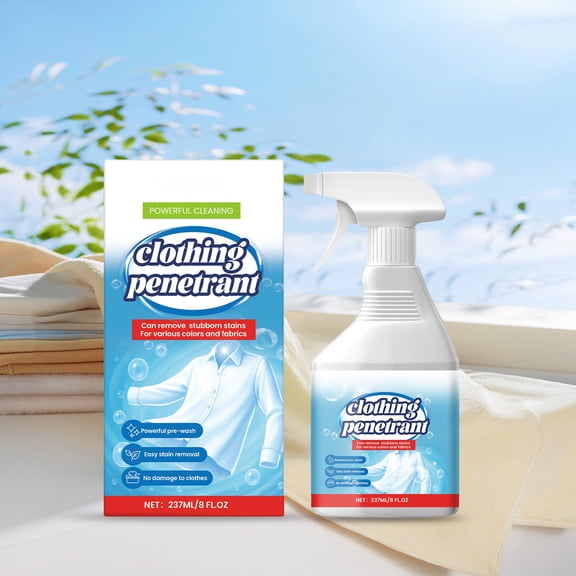 Upgraded Powerful Laundry Detergent Stubborn Stain Cleaning Pretreatment Hand Washing Does Not Hurt Clothing Fibers 237ml F