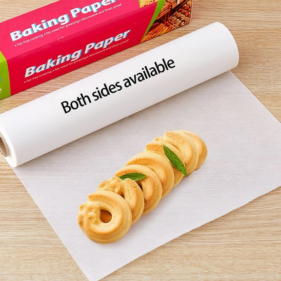 Upgraded Practical Food Grade Greaseproof Paper Baking Home Wrapping Paper High Temperature Kitchen Oven Greaseproof Paper For Baking Meat Oil Absorbing D